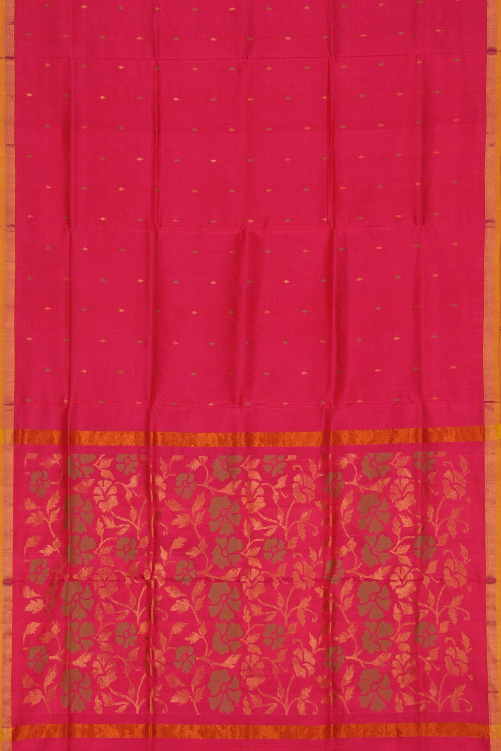 Image of Uppada Silk Pink Saree